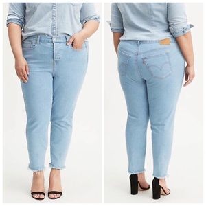NEW Levi’s Plus Size Wedgie Skinny Ankle Jeans